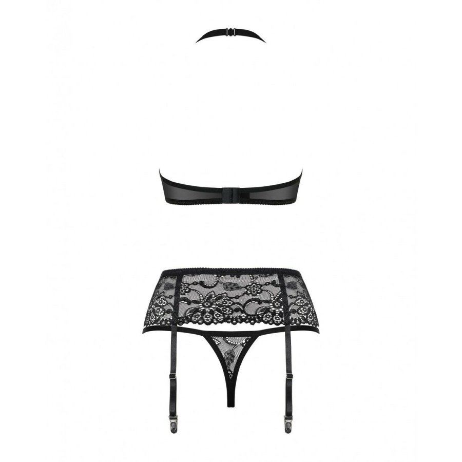 Blonde Undertj St Obsessive 838-SEG-1 Sort S/M #5