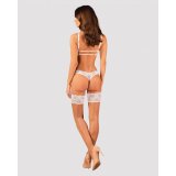 Nylonstrmper med strmpebnd Obsessive HEAVENLLY M/L #3