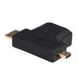 HDMI til Micro HDMI adapter Akyga AK-AD-23 Mini HDMI Sort #3