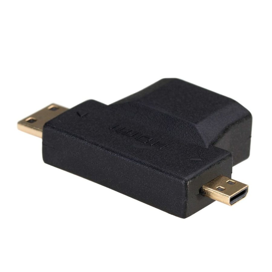 HDMI til Micro HDMI adapter Akyga AK-AD-23 Mini HDMI Sort #3