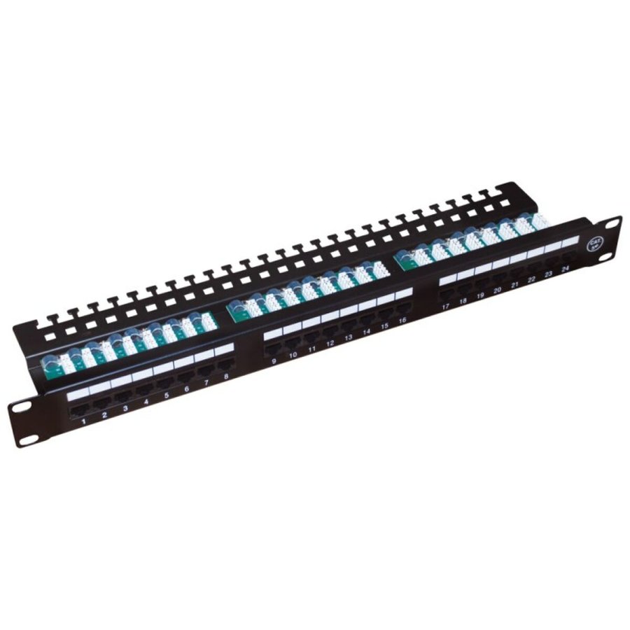24-port UTP kategori 5e Patch Panel Alantec PK013 #1