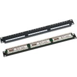 24-port UTP kategori 5e Patch Panel Q-Lantec PK-U5-1 #1