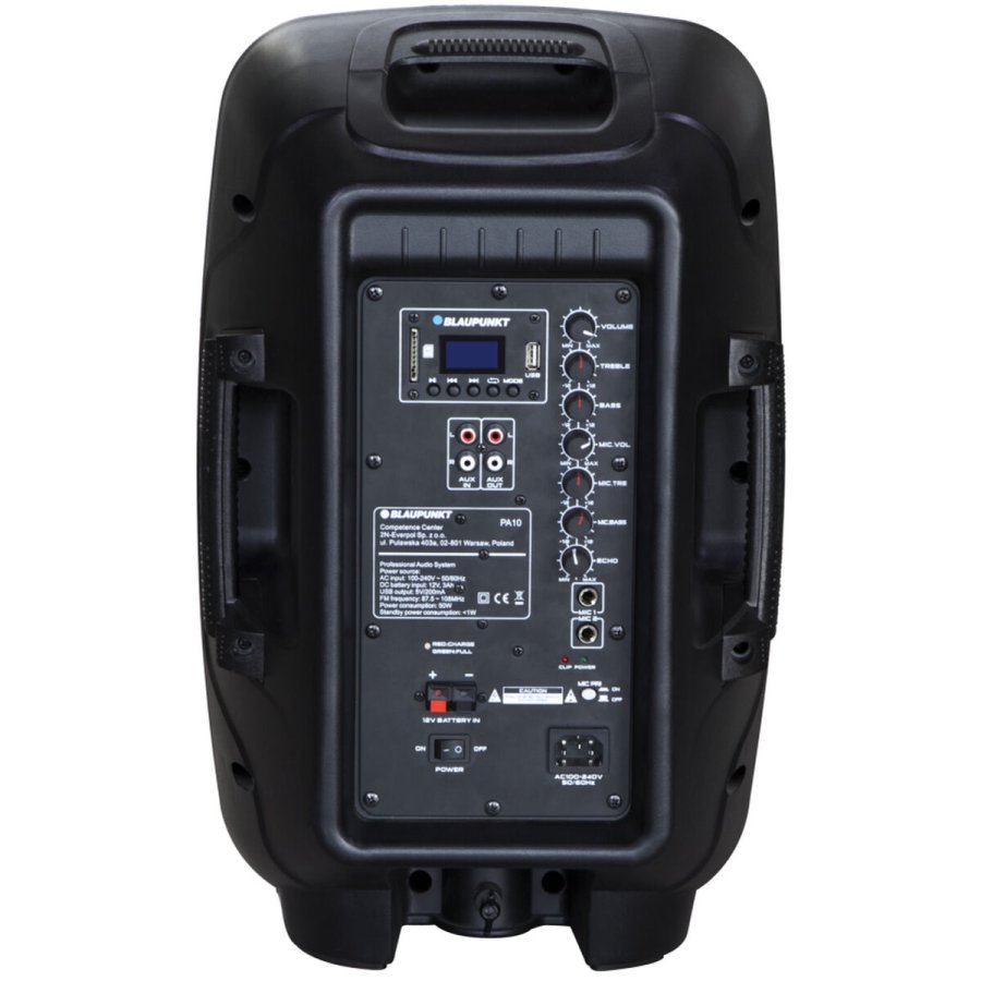 Brbare Bluetooth-hjttalere Blaupunkt Profesjonalny system audio  PA10 Sort 600 W #5