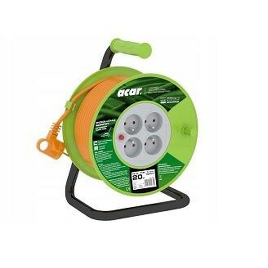 Forlngerledning Acar M01950 Orange 20 m #1