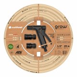 Slange med tilbeh�rss�t Cellfast Grow 20 m Polyester PVC Polyetylen polypropylen � 12 mm Beige (20 m) #1