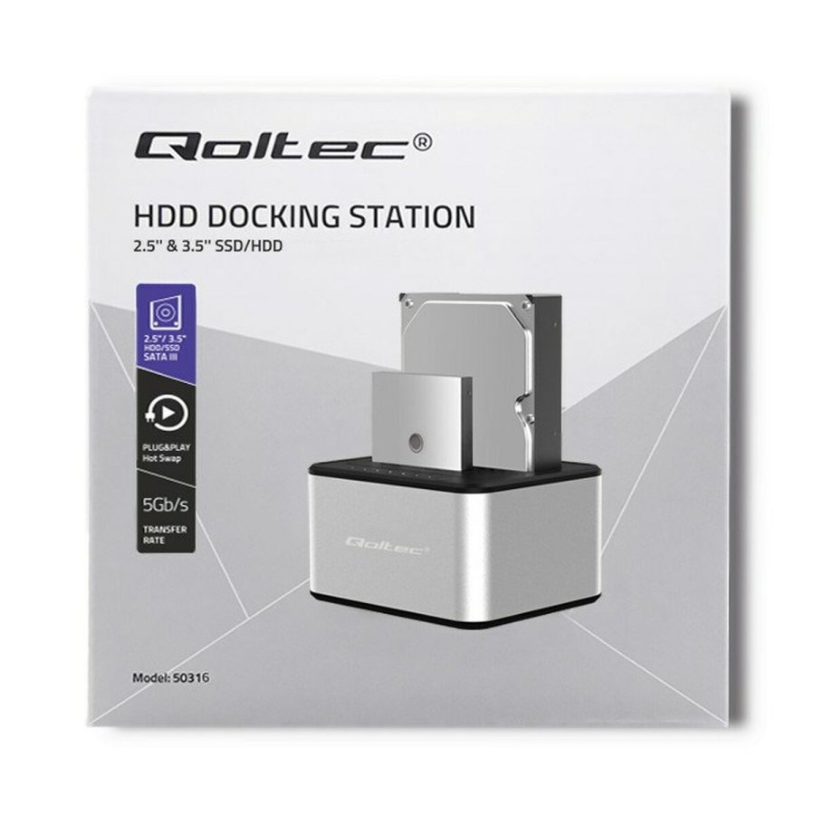 Opladningsbase Qoltec 50316 #3