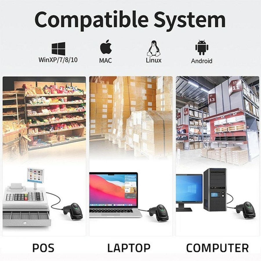 Brbar scanner Qoltec 50853 #2