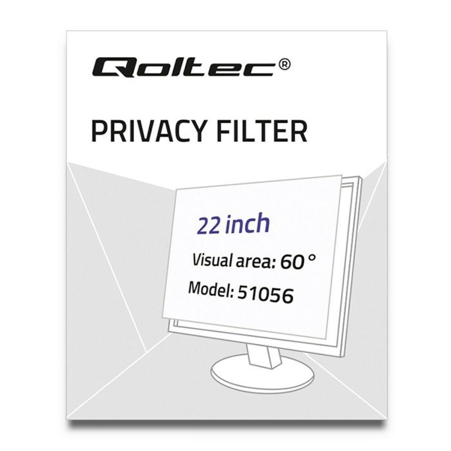 Privatlivsfilter til monitor Qoltec 51056 #3