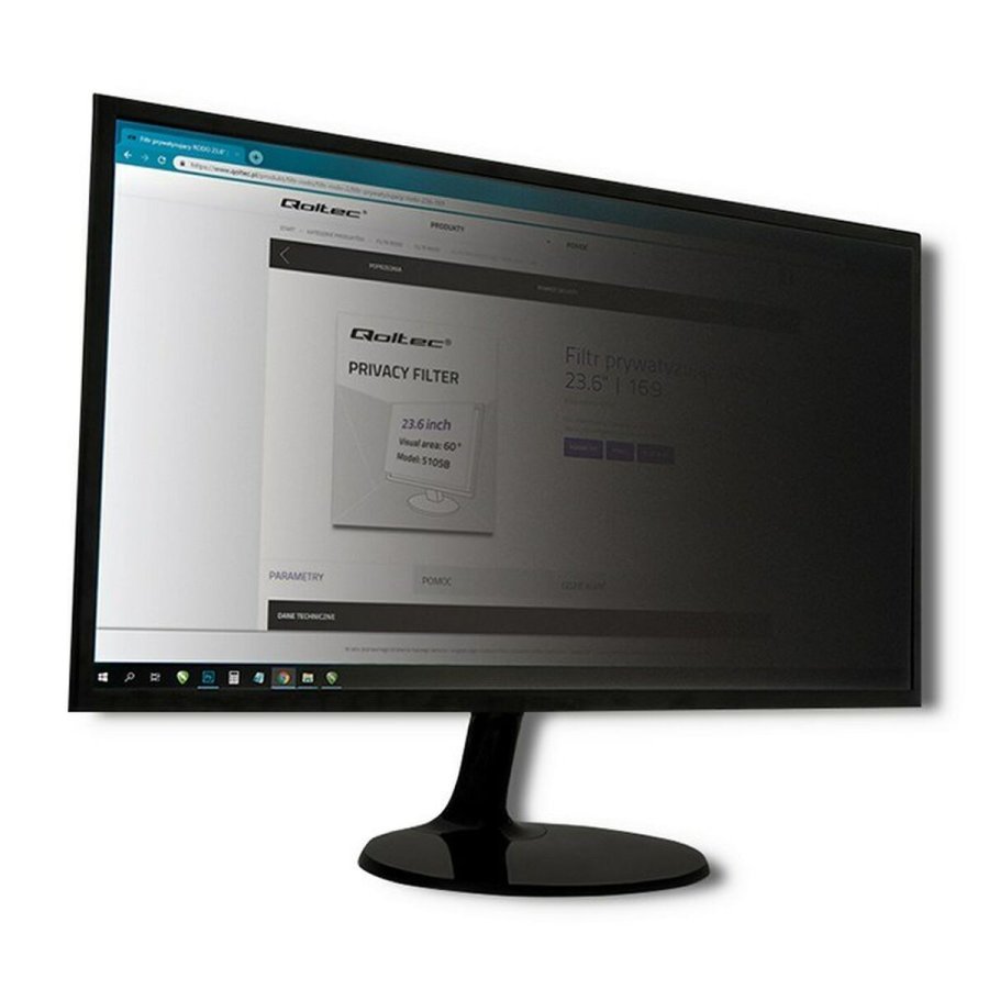 Privatlivsfilter til monitor Qoltec 51059 #1
