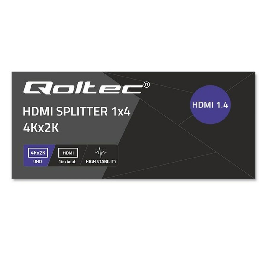 HDMI-kontakt Qoltec 51798 Sort #6