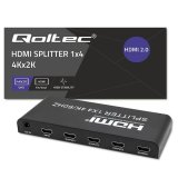 HDMI-kontakt Qoltec 51799 Sort #2