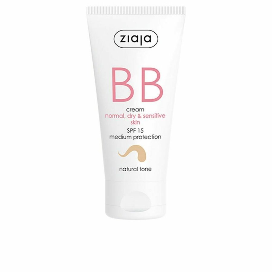 Fugtighedscreme med Farve Ziaja Bb Cream Natur Spf 15 50 ml #1