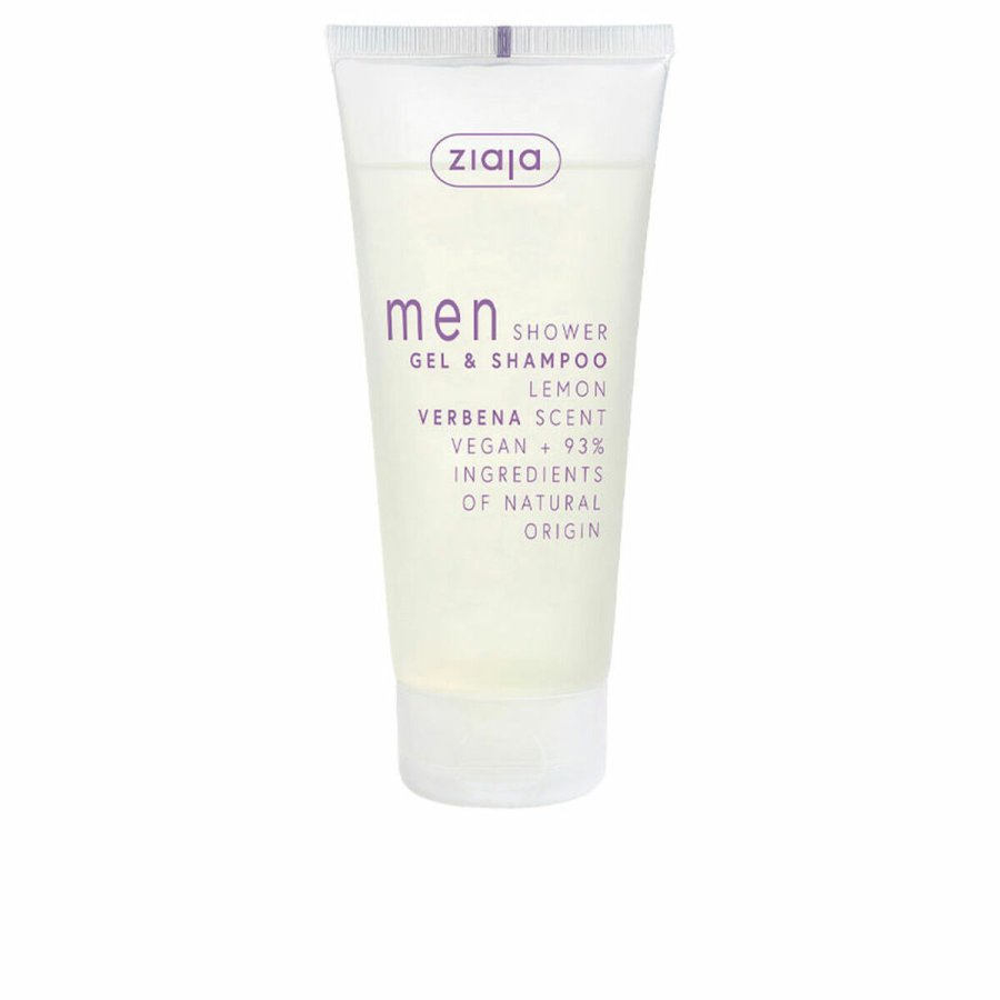 Gel og Shampoo 2 i 1 Ziaja Men Citronverbena Mnd 200 ml #1