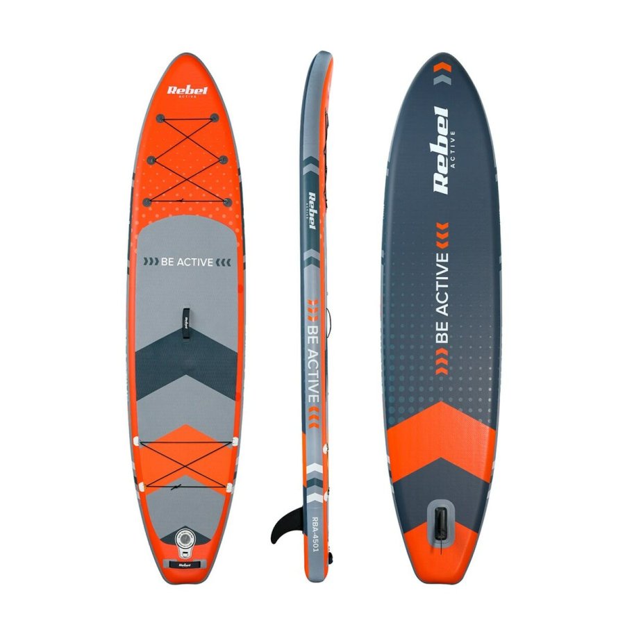 Oppustelige Paddle Surf Board med tilbehr Rebel RBA-4500-OR #3
