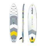 Oppustelige Paddle Surf Board med tilbehr Rebel RBA-4500-WH Hvid #1