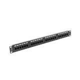 24-port UTP kategori 6 Patch Panel Lanberg PPU6-1024-B #1