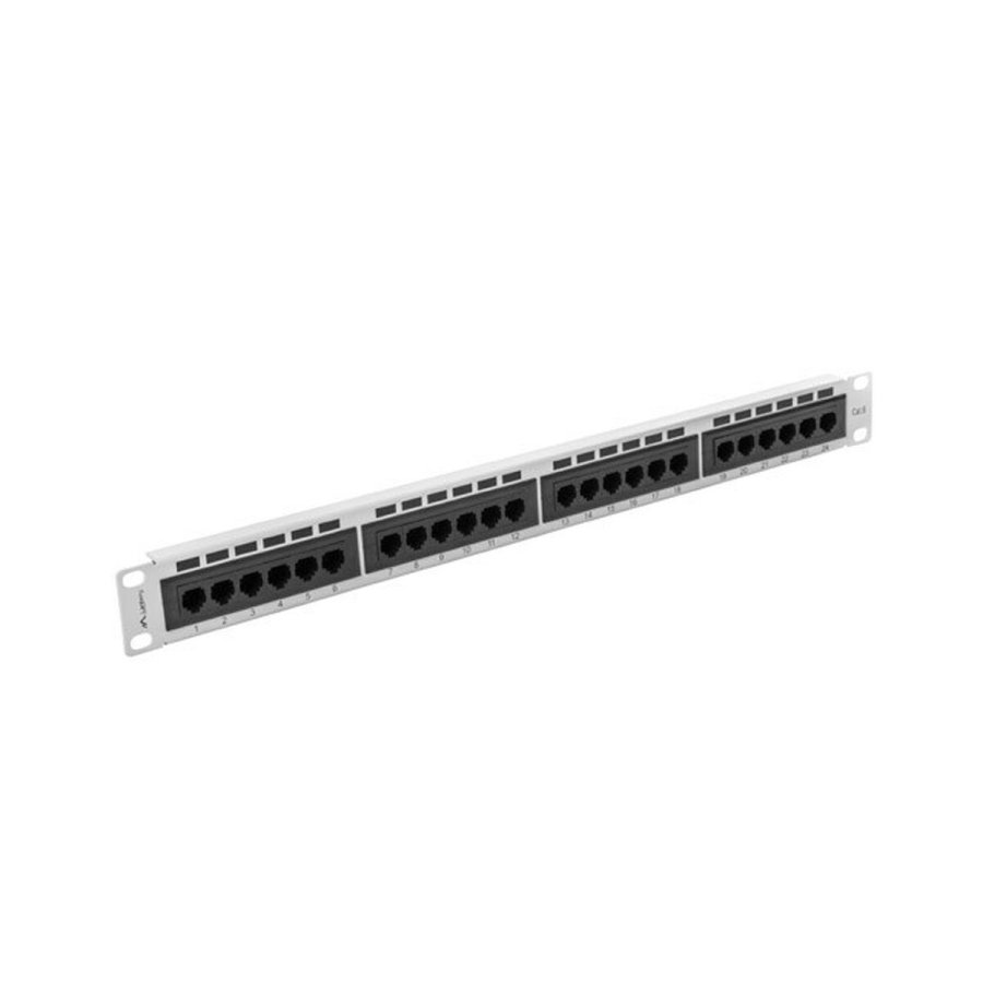 24-port UTP kategori 5e Patch Panel Lanberg PPU6-1024-S #1