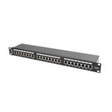 24-port UTP kategori 6 Patch Panel Lanberg PPS6-1024-B #5