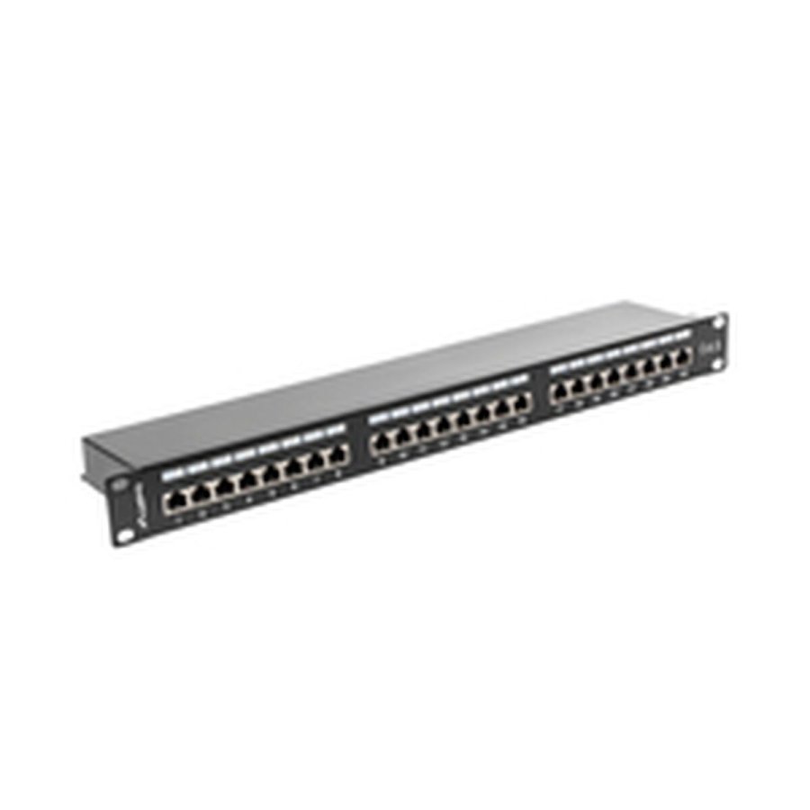 24-port UTP kategori 6 Patch Panel Lanberg PPS6-1024-B #7