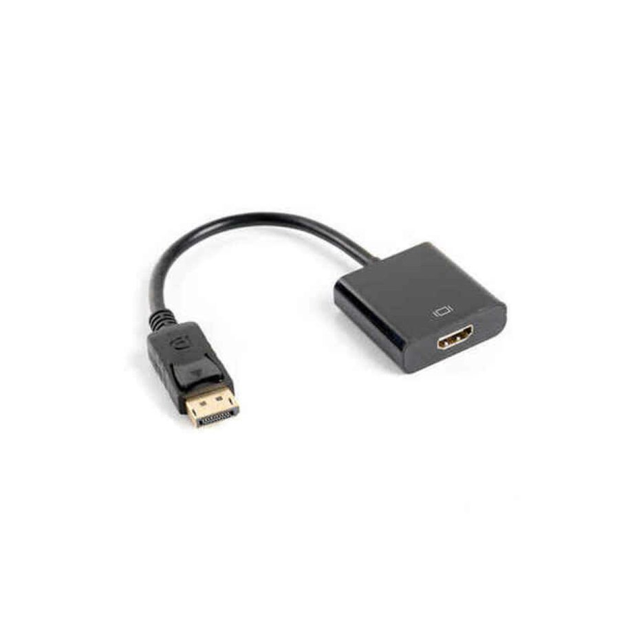 DisplayPort til HDMI-adapter Lanberg AD-0009-BK Sort #1