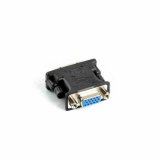 VGA til DVI-adapter Lanberg AD-0012-BK Sort #1