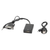 HDMI til VGA Lanberg AD-0021-BK #1