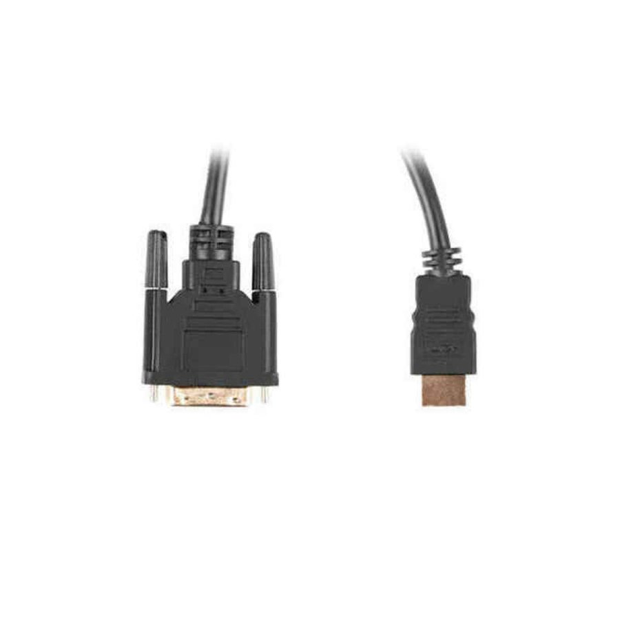 HDMI-kabel Lanberg CA-HDDV-20CU-0030-BK Sort 3 m #1