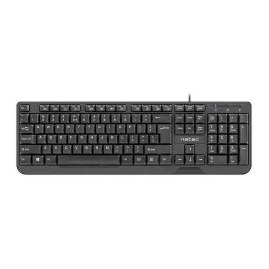 Tastatur Natec NKL-1720 Sort Spansk #1