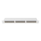 24-port UTP kategori 5e Patch Panel Lanberg PPSA-1024-S #1