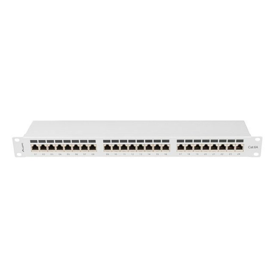 24-port UTP kategori 5e Patch Panel Lanberg PPSA-1024-S #1