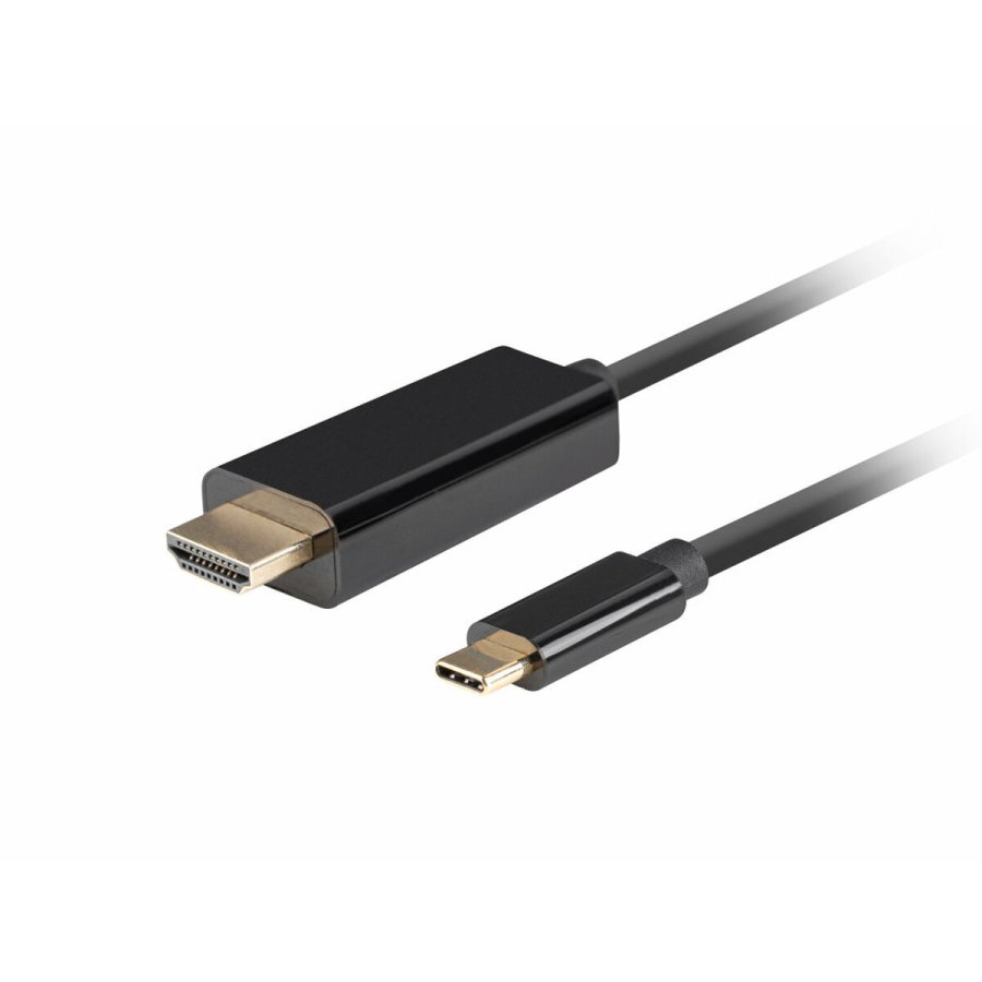 USB-C til HDMI-kabel Lanberg CA-CMHD-10CU-0030-BK 3 m Sort #1