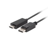DisplayPort til HDMI kabel Lanberg CA-DPHD-11CC-0018-BK 1,8 m #1
