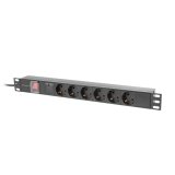 Mobilcover Lanberg PDU-06F-0200-BK #1