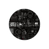 Gaming mtte Genesis Tellur 300 - Gear  100 cm Multifarvet Polyester Cirkulr #1
