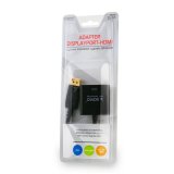 DisplayPort til HDMI-adapter Savio CL-55 Sort 20 cm #2