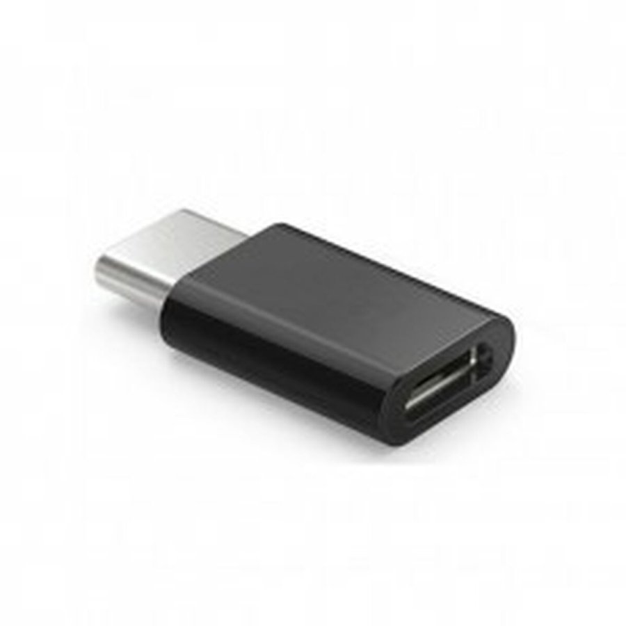 Micro USB til USB-C Adapter Savio AK-31 / B #1