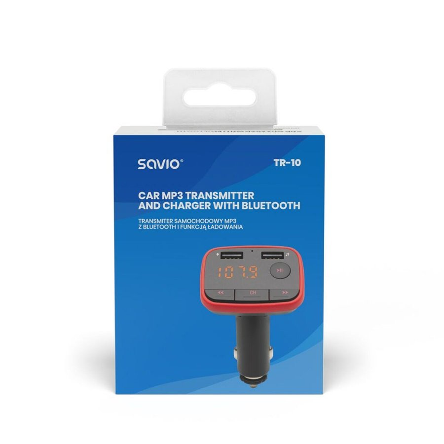 MP3 afspiller og FM-sender til biler Savio SAVTR-10 #5