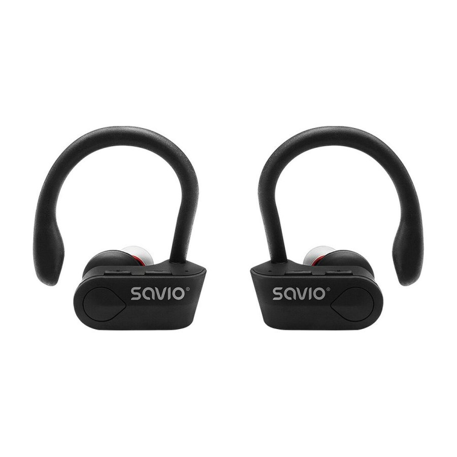 Bluetooth hovedtelefoner Savio TWS-03 Sort Grafit #1