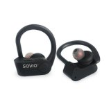 Bluetooth hovedtelefoner Savio TWS-03 Sort Grafit #5