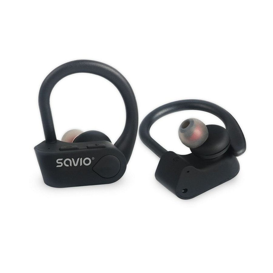 Bluetooth hovedtelefoner Savio TWS-03 Sort Grafit #5