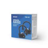 Bluetooth hovedtelefoner Savio TWS-03 Sort Grafit #9
