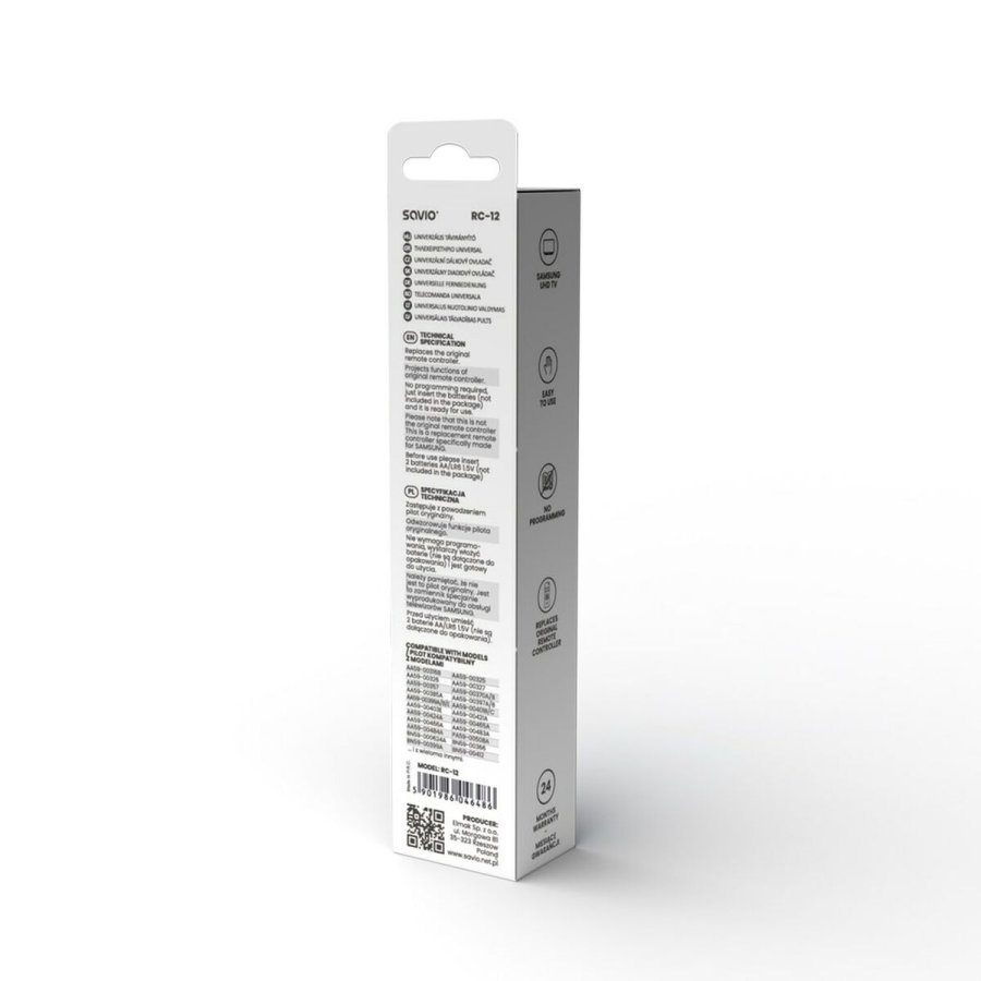 Universal fjernbetjening Savio RC-12 #4