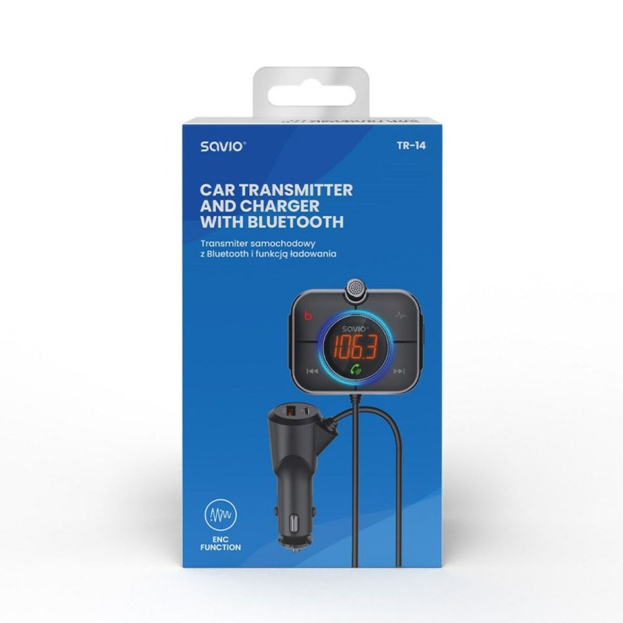 MP3 afspiller og FM-sender til biler Savio TR-14 #7