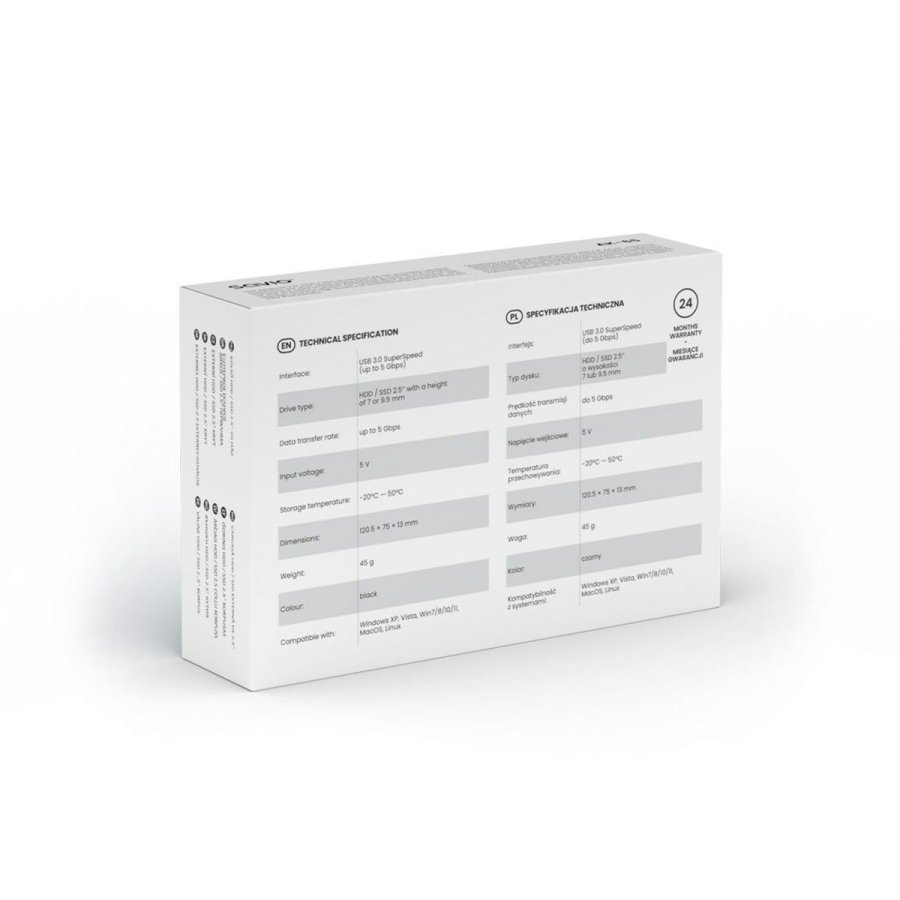 Ekstern Boks Savio AK-65 Sort #3