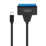 USB-adapter til SATA til harddisk Savio AK-69 25 cm #1