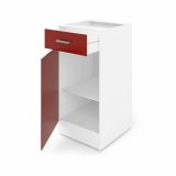 Supplerende mbler 40 x 47 x 82 cm Rd Plastik Melamin PVC #1