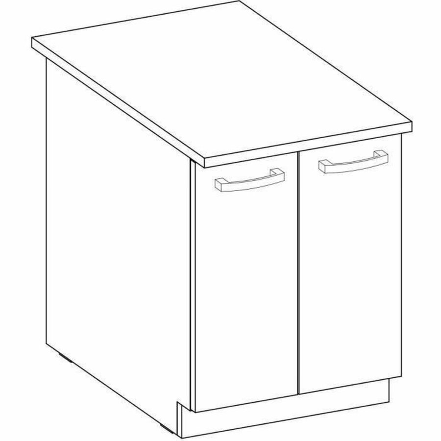 Supplerende mbler Sonoma Hrast 60 x 51,6 x 85 cm #2