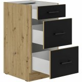 Kkken mbler Sort noir Mat bagp 40 cm #1