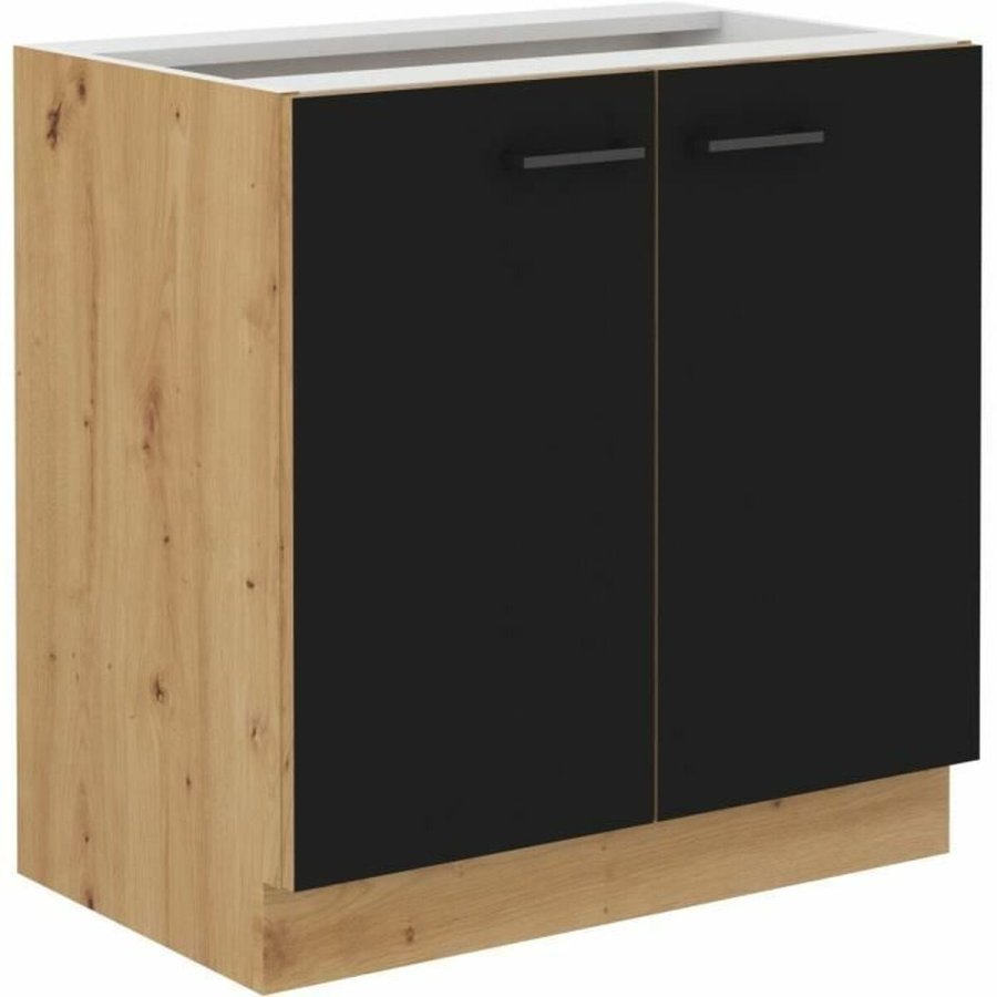 Kkken mbler Sort noir Mat bagp 80 cm #4