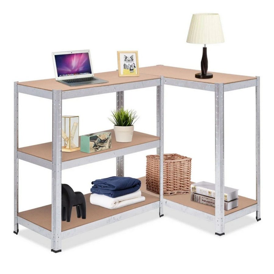 Hylder Greenblue GB378 180 x 90 x 40 cm Gr Galvaniseret stl Tr MDF 75 Kg #3